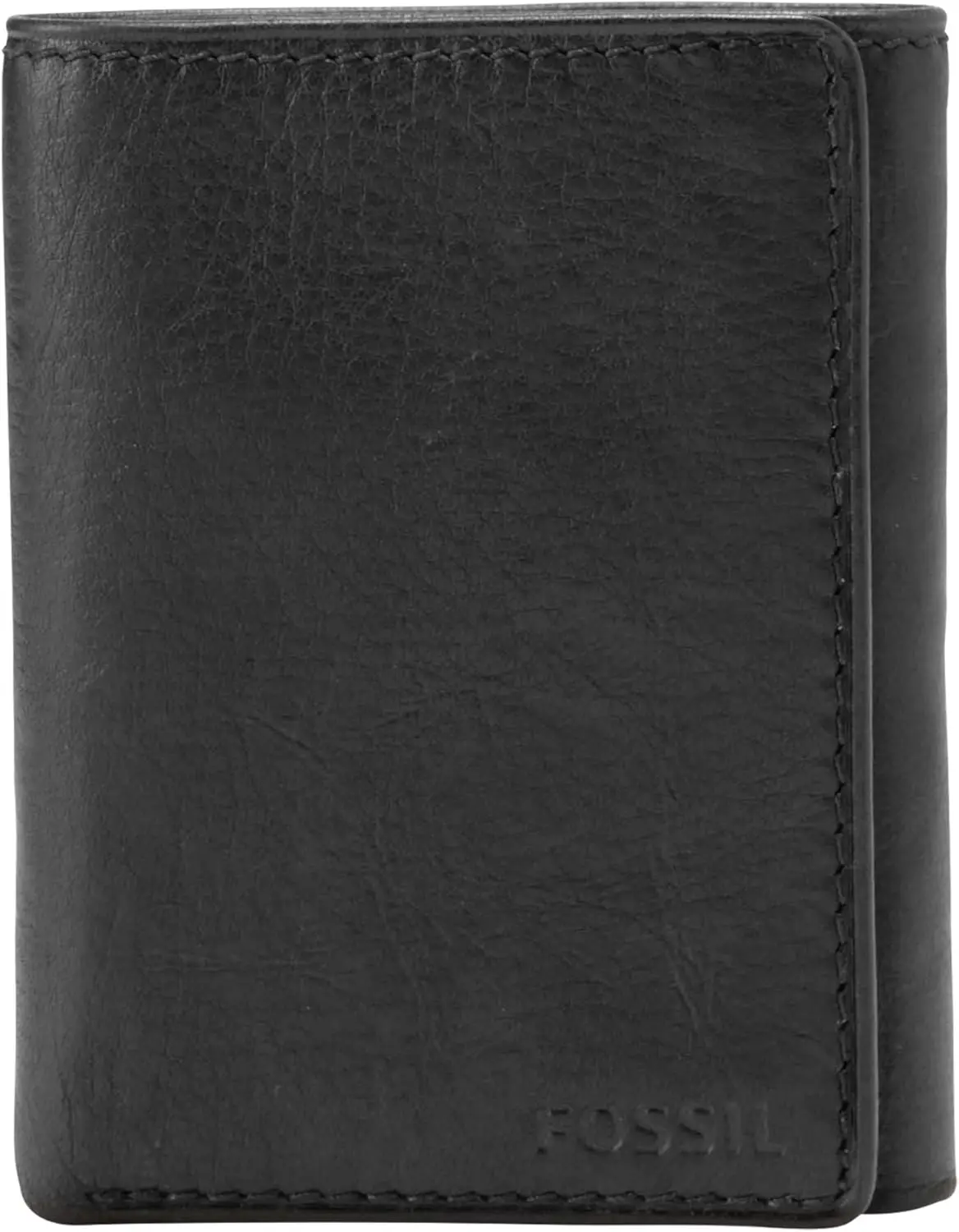 Men's Leather Trifold Wallet with ID Window, 8 Card Slots, Slim Design, Black
Men's Leather Trifold Wallet with ID Window, 8 Card Slots, Slim Design, Black
