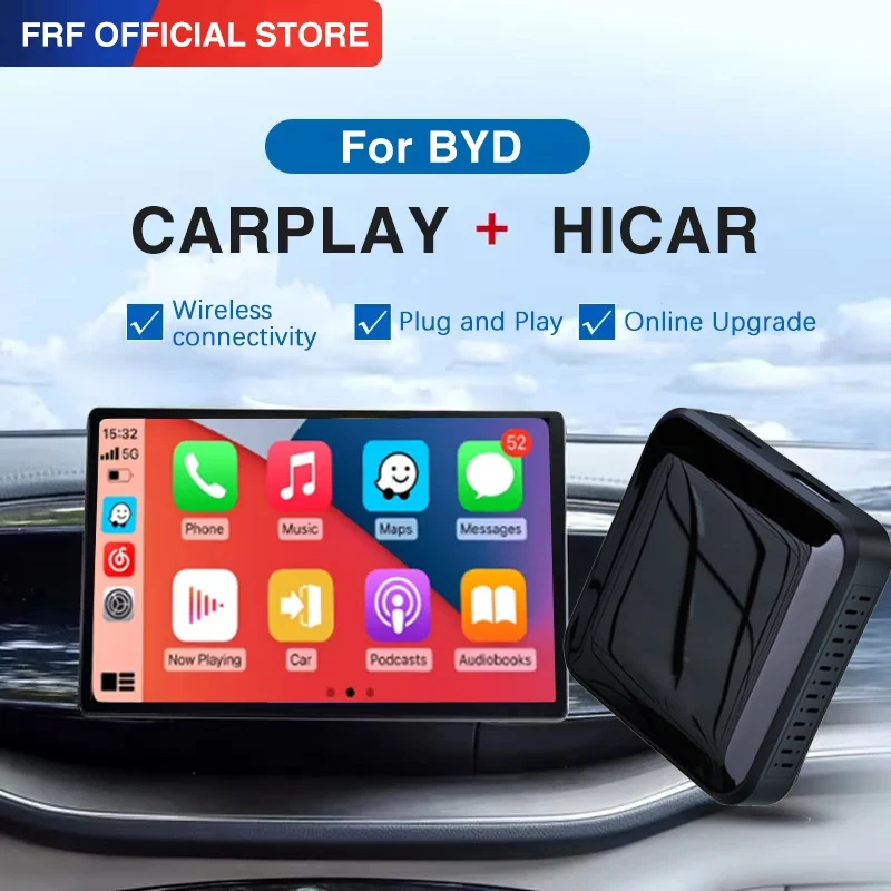 Android Wireless Carpaly Hi-car Box for BYD Atto 3 EV Yuan Plus 2021~2023 Multimedia Video Player GPS Navigation Stereo Radio
Android Wireless Carpaly Hi-car Box for BYD Atto 3 EV Yuan Plus 2021~2023 Multimedia Video Player GPS Navigation Stereo Radio