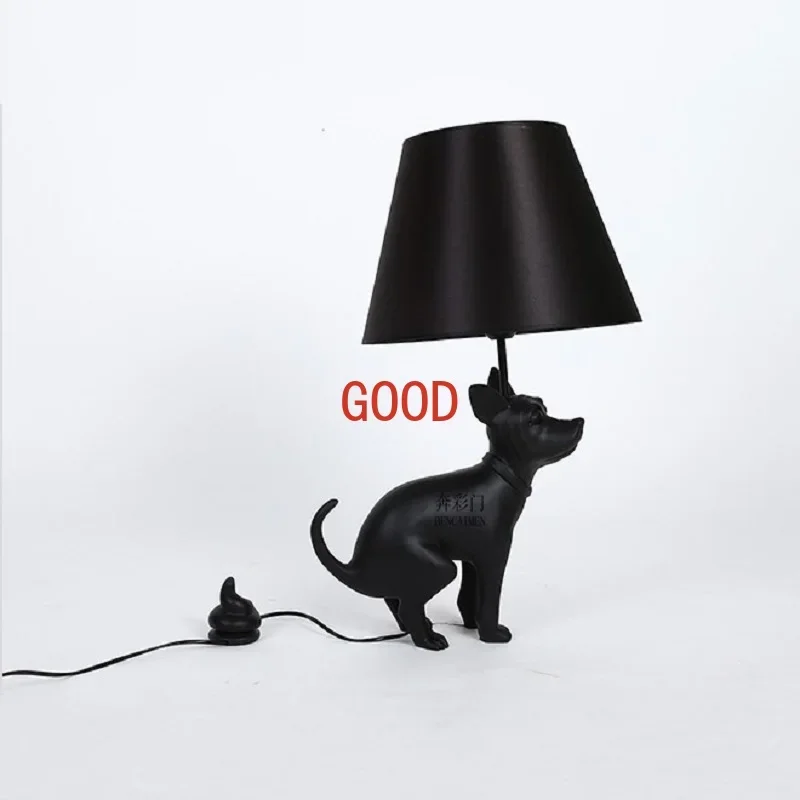 Simple Art Resin Cloth Cover Big Dog LED Floor Lamp Living Room Hotel Club Animal Small Black Dog Table Lamp for Living Room E27
Simple Art Resin Cloth Cover Big Dog LED Floor Lamp Living Room Hotel Club Animal Small Black Dog Table Lamp for Living Room E27