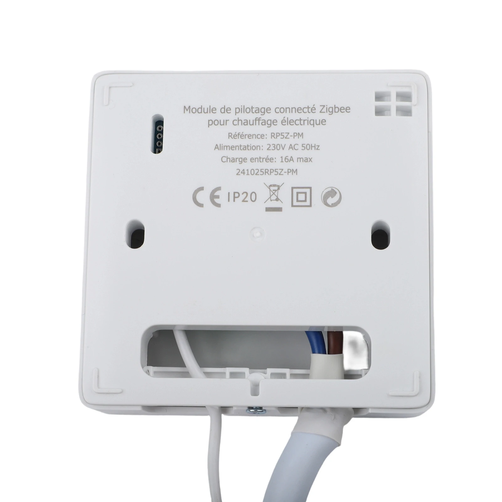 Smart Wifi Thermostat with For Pilot Wire for Radiator Heating and For Ecowatt Electricity Consumption Monitoring
Smart Wifi Thermostat with For Pilot Wire for Radiator Heating and For Ecowatt Electricity Consumption Monitoring