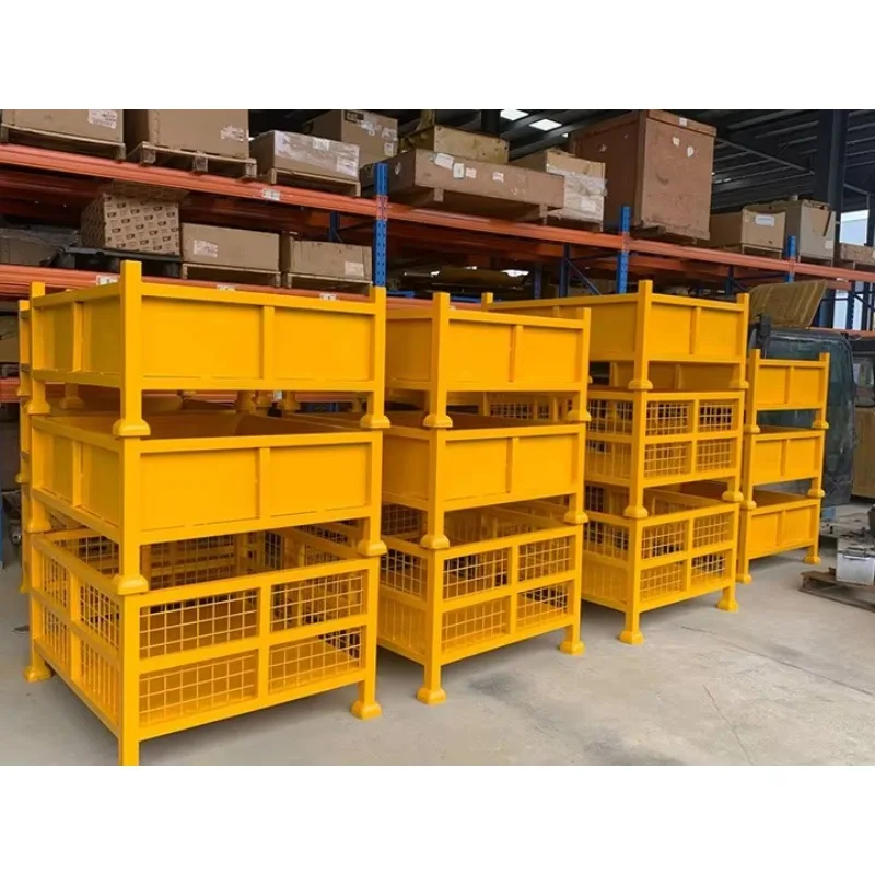 HOT SALE Industrial Box Metal Cage Pallet Foldable Stackable Steel Metal Storage Crates
HOT SALE Industrial Box Metal Cage Pallet Foldable Stackable Steel Metal Storage Crates