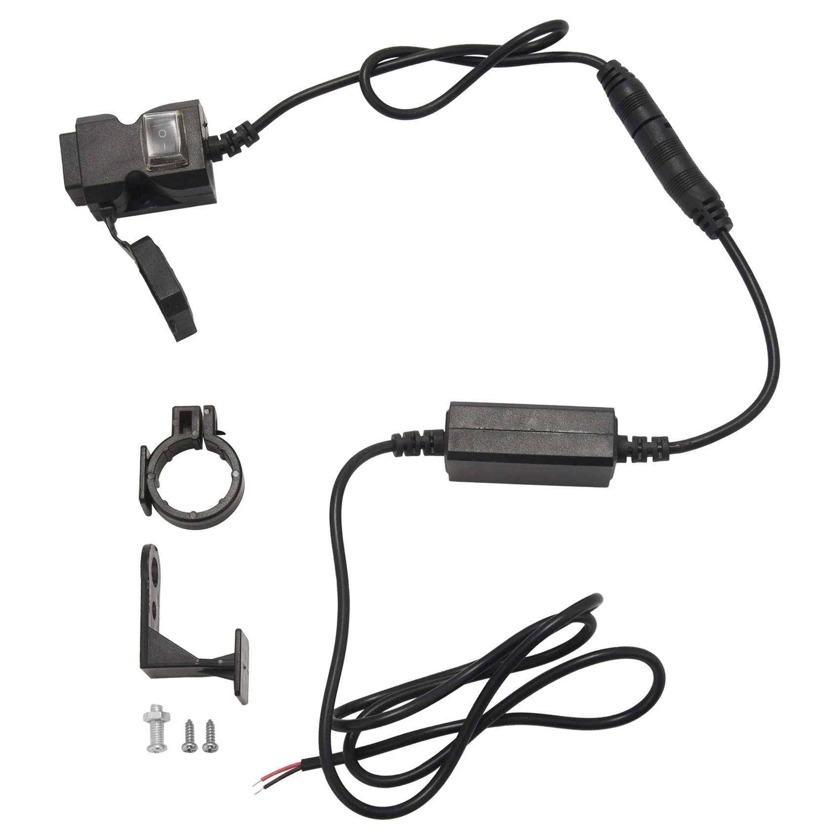 12V Waterproof Motorbike Motorcycle Dual-USB Charger Power Socket Adapter
12V Waterproof Motorbike Motorcycle Dual-USB Charger Power Socket Adapter
