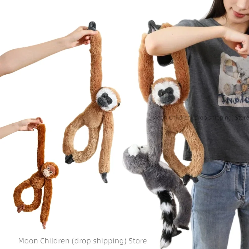50/70cm Suspension Series Simulated Long Arm Monkey Plush Toy Lovely Long Arm Sloth Orangutan Lemur Plushie Doll Hanging Decor
50/70cm Suspension Series Simulated Long Arm Monkey Plush Toy Lovely Long Arm Sloth Orangutan Lemur Plushie Doll Hanging Decor
