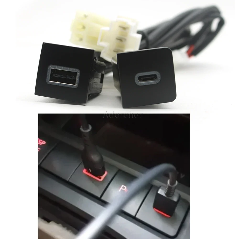 Автомобильное зарядное устройство для VW Golf 6 Jetta 5 MK5 Scirocco 06-12 QC3.0 Type C PD USB, быстрая зарядка, неразрушительная сменная шлейка 12 В/24
Автомобильное зарядное устройство для VW Golf 6 Jetta 5 MK5 Scirocco 06-12 QC3.0 Type C PD USB, быстрая зарядка, неразрушительная сменная шлейка 12 В/24
