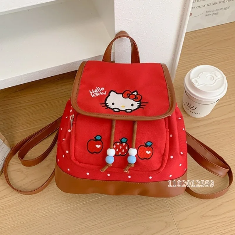 Hello Kitty Cartoon Backpack Pink Flip Embroidery Women's Backpack Large Capacity Casual Girls Backpack Lightweight High Quality
Hello Kitty Cartoon Backpack Pink Flip Embroidery Women's Backpack Large Capacity Casual Girls Backpack Lightweight High Quality