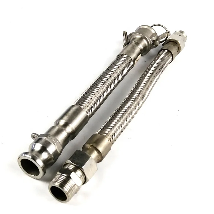 Runtaida Customized Stainless Steel 304 Threaded Connection Flex Wire Braid Flexible Metal Hose
Runtaida Customized Stainless Steel 304 Threaded Connection Flex Wire Braid Flexible Metal Hose