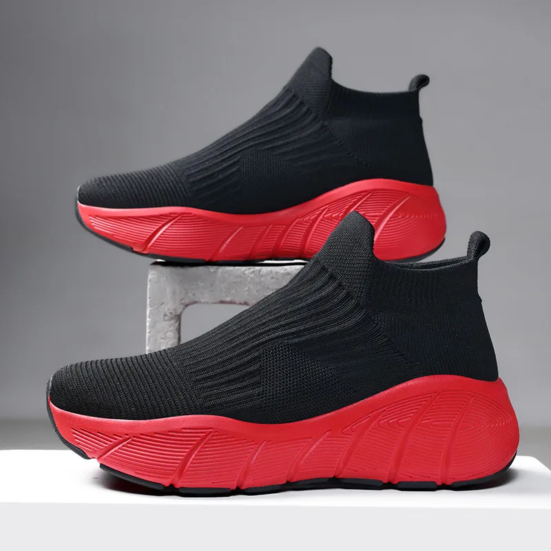 Men's Classic Original Black Red Running Sneakers Unisex Breathable Platform Shoes Big Size 46 Summer Socks Shoes Trainers Men
Men's Classic Original Black Red Running Sneakers Unisex Breathable Platform Shoes Big Size 46 Summer Socks Shoes Trainers Men