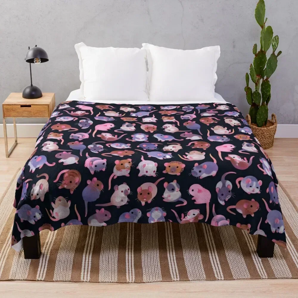 Fancy rat - dark Throw Blanket Sofa Throw Comforter Camping christmas gifts Blankets
Fancy rat - dark Throw Blanket Sofa Throw Comforter Camping christmas gifts Blankets