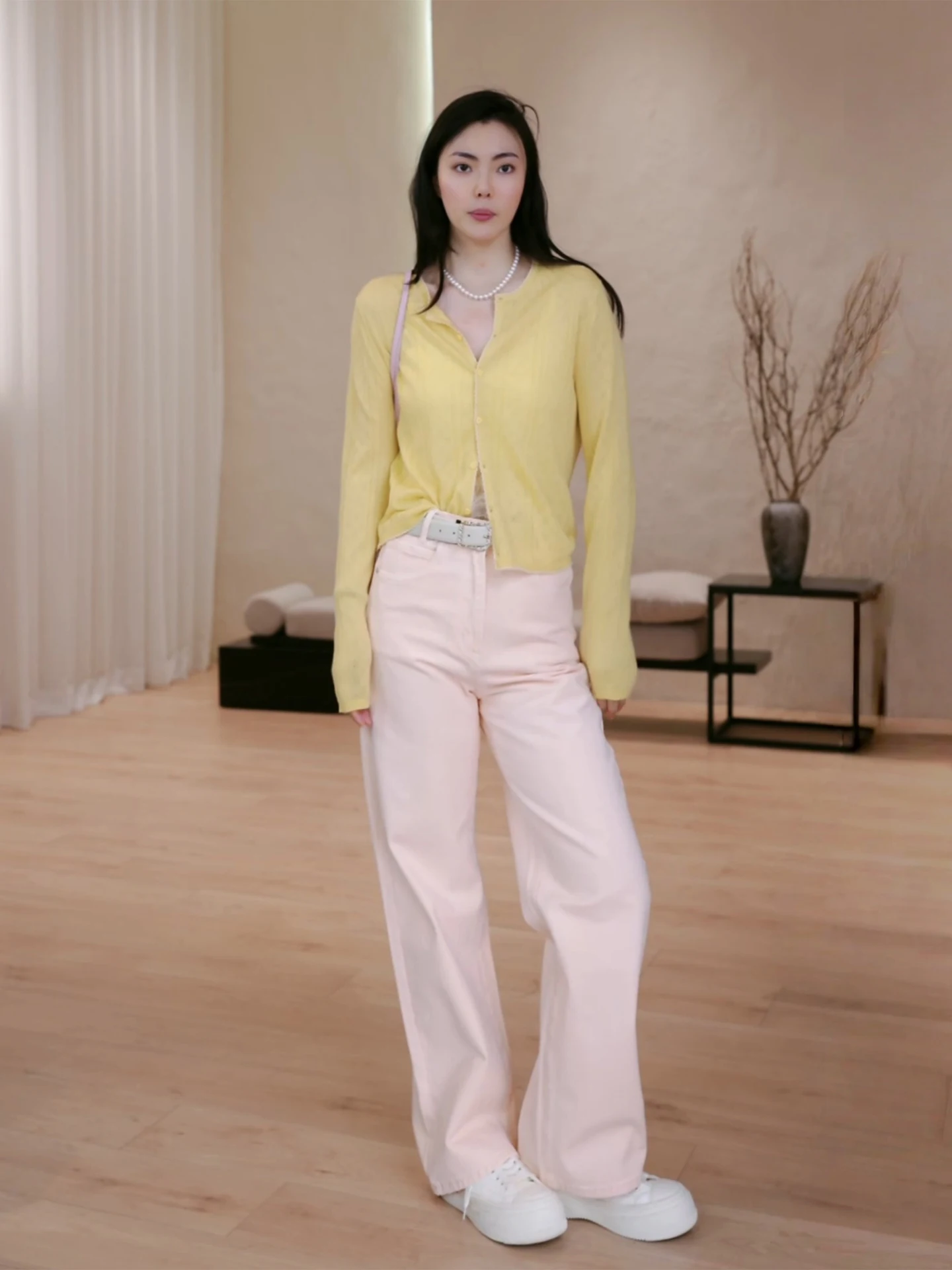 Pink Cotton Straight Leg Jeans Women's Spring New Style Pure Cotton Slimming Denim Pants Comfortable Breathable Daily Wear
Pink Cotton Straight Leg Jeans Women's Spring New Style Pure Cotton Slimming Denim Pants Comfortable Breathable Daily Wear
