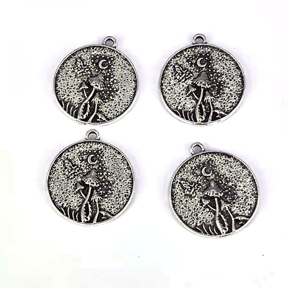 50pcs 20mm*20mm Zinc alloy new Mushrooms Butterfly Night Stars pendant charm mushroom charms for DIY women Accessories
50pcs 20mm*20mm Zinc alloy new Mushrooms Butterfly Night Stars pendant charm mushroom charms for DIY women Accessories