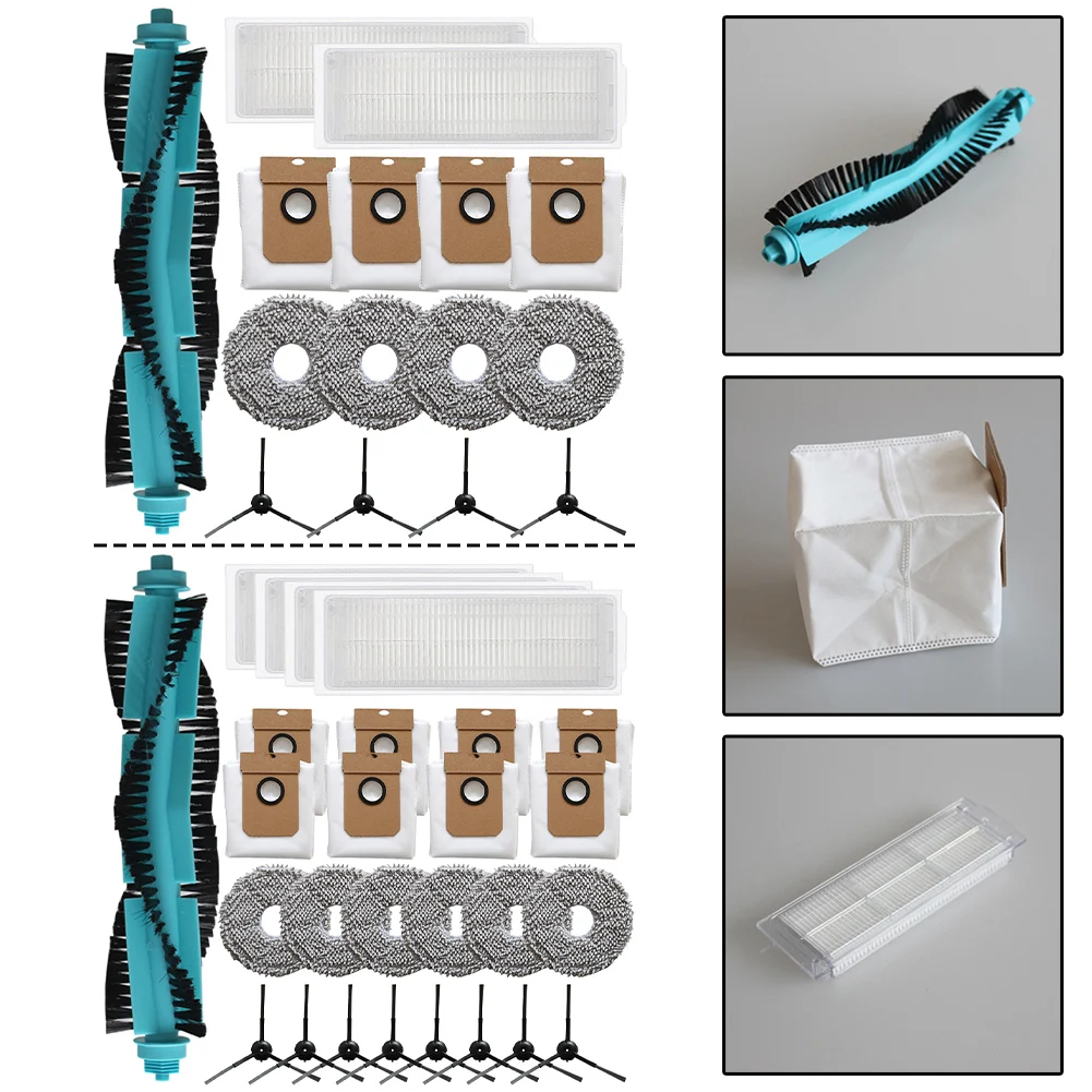 Spare Parts Set For Conga 13090 Spin Revol Home Roller Side Brush Filter Mop Cloths Dust Bag Vacuum Cleaner Accessory Kit
Spare Parts Set For Conga 13090 Spin Revol Home Roller Side Brush Filter Mop Cloths Dust Bag Vacuum Cleaner Accessory Kit