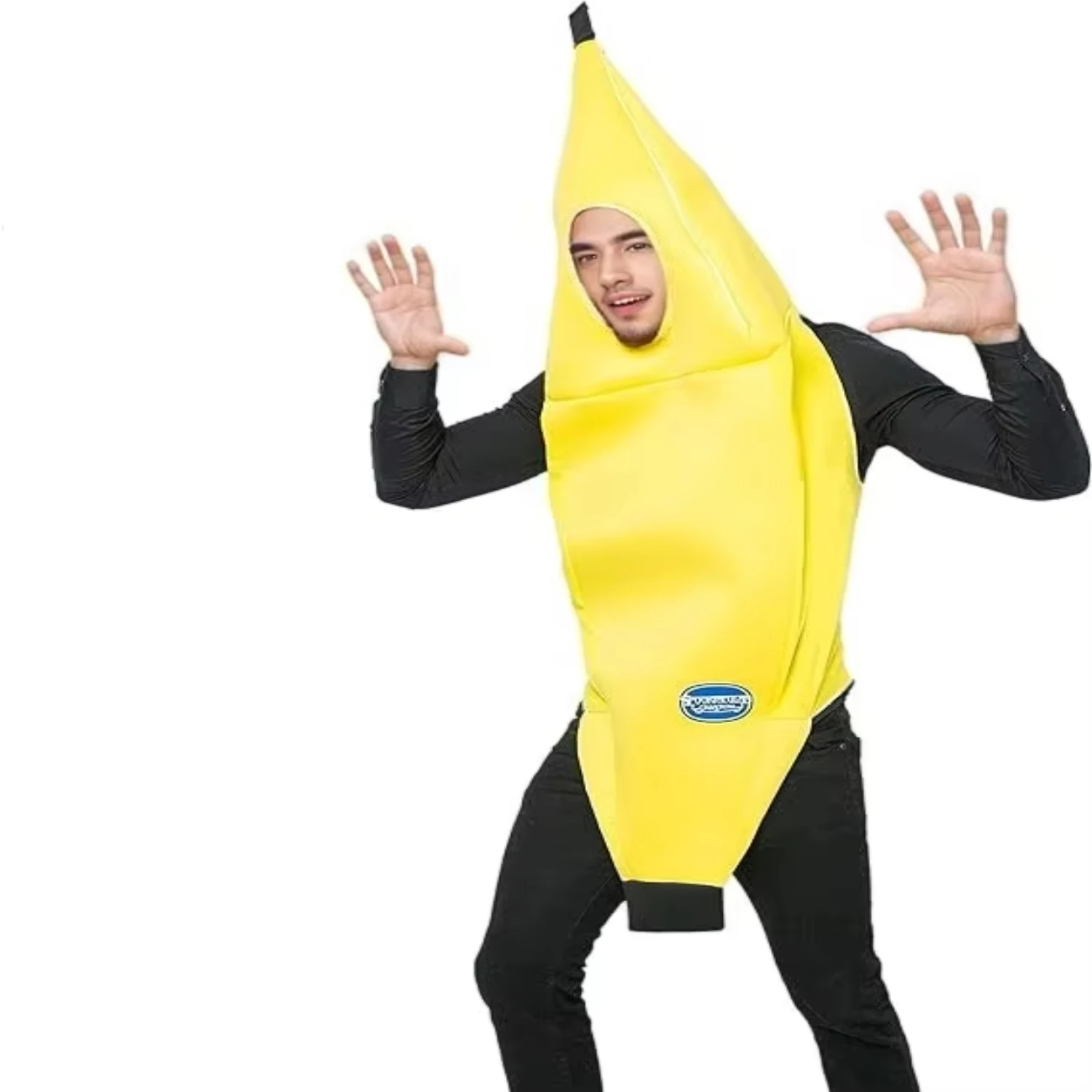 Deluxe Adult Banana Costume for Halloween Christmas Decorations for Party Dress up and Roleplay Cosplay
Deluxe Adult Banana Costume for Halloween Christmas Decorations for Party Dress up and Roleplay Cosplay