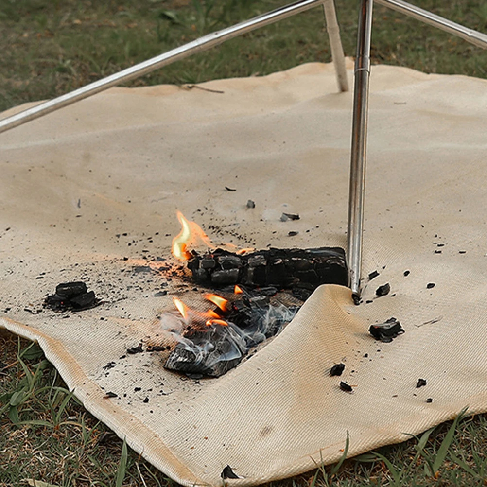 Fireproof Blanket 80x80cm Thermal Resistant Fiberglass Camping Outdoor Fire Blankets Heat Insulation BBQ Tools
Fireproof Blanket 80x80cm Thermal Resistant Fiberglass Camping Outdoor Fire Blankets Heat Insulation BBQ Tools