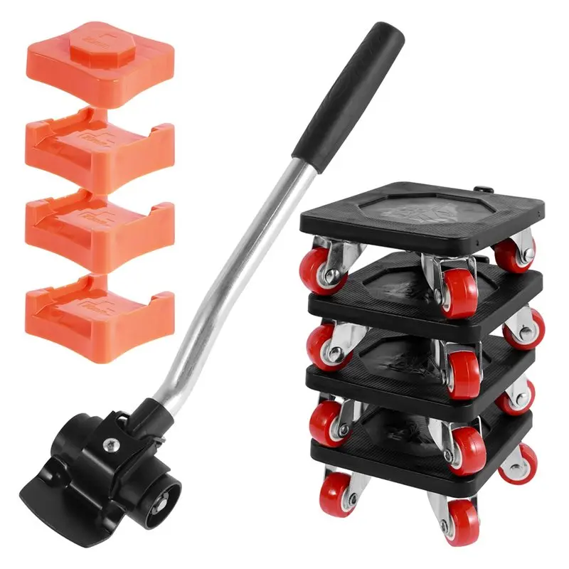 Heavy Duty Furniture Lifter Roller Handling Tool Kit Labor-Saving Appliance Lift Slider For Large Furniture Handling-A57X
Heavy Duty Furniture Lifter Roller Handling Tool Kit Labor-Saving Appliance Lift Slider For Large Furniture Handling-A57X