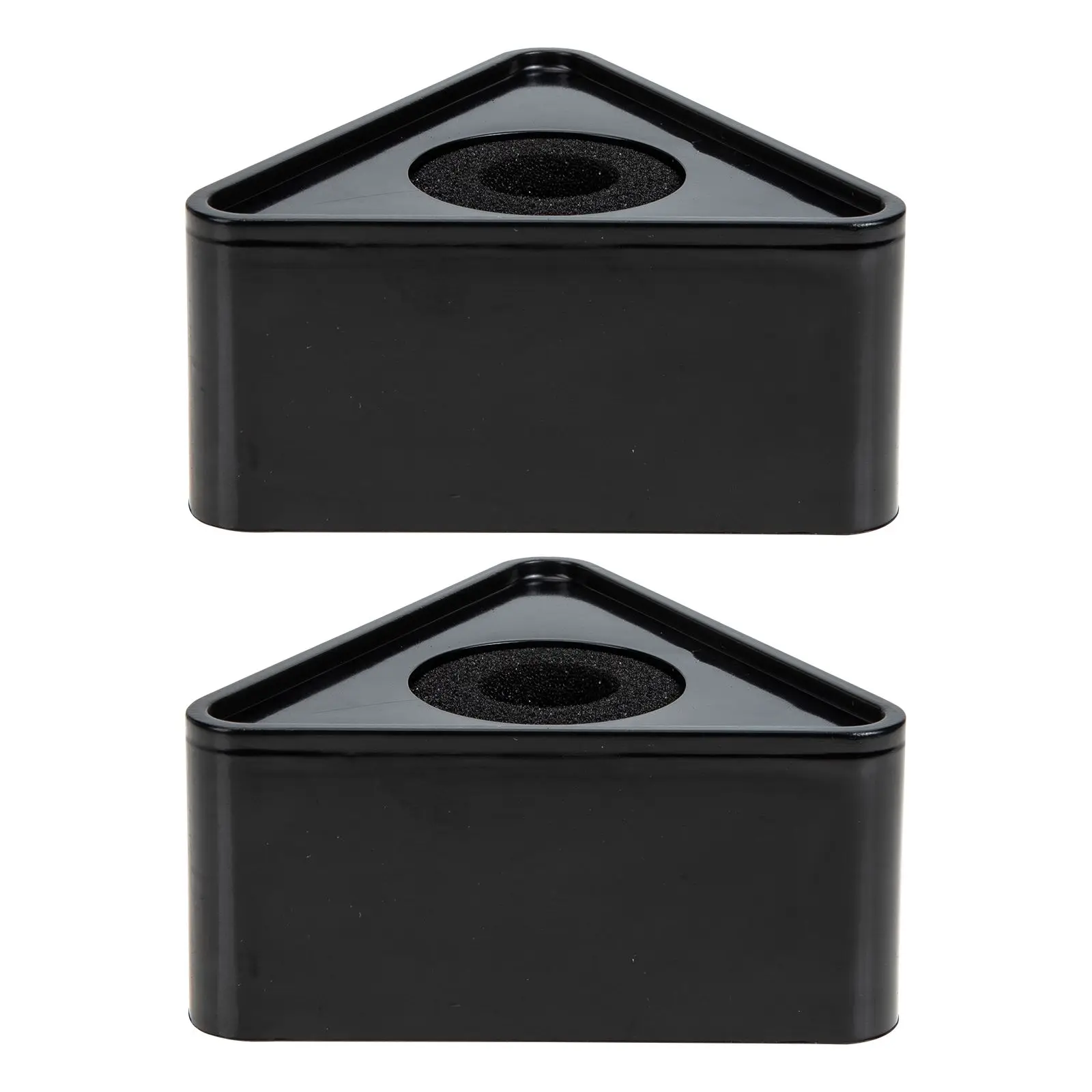 2 Pcs Black Triangle Shaped ABS Mic Logo Flag Station Durable Compact Interview Music Holder Stand DJ Accessories
2 Pcs Black Triangle Shaped ABS Mic Logo Flag Station Durable Compact Interview Music Holder Stand DJ Accessories