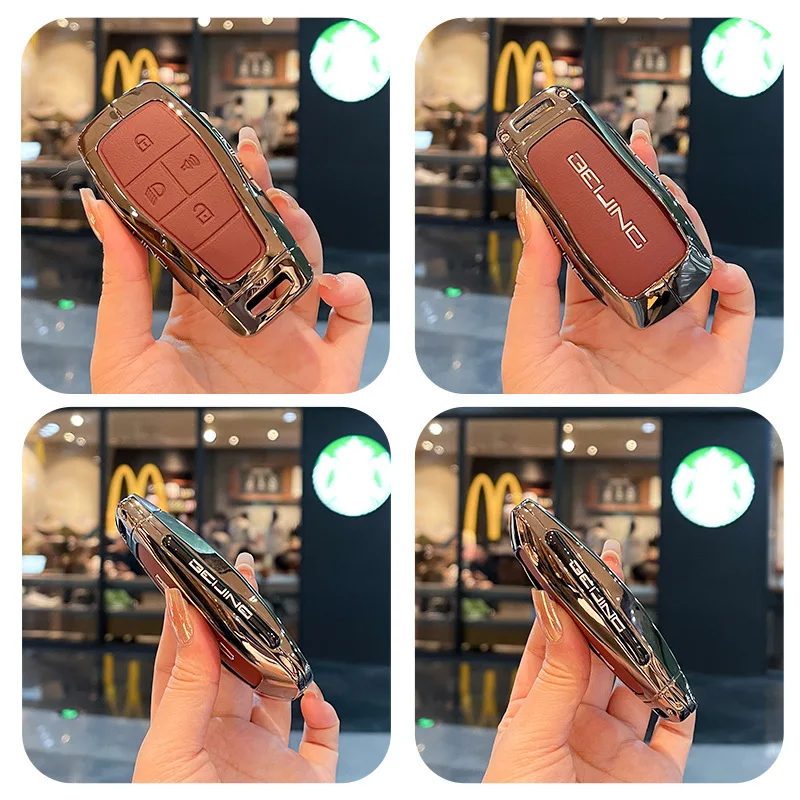 Premium Zinc Alloy Key Cover Case for Beijing BJ60/BJ80/BJ40/F40/Mofang/EU5/EU7 PLUS/X7 - Protective Key Fob Shell Key Bag Chain
Premium Zinc Alloy Key Cover Case for Beijing BJ60/BJ80/BJ40/F40/Mofang/EU5/EU7 PLUS/X7 - Protective Key Fob Shell Key Bag Chain