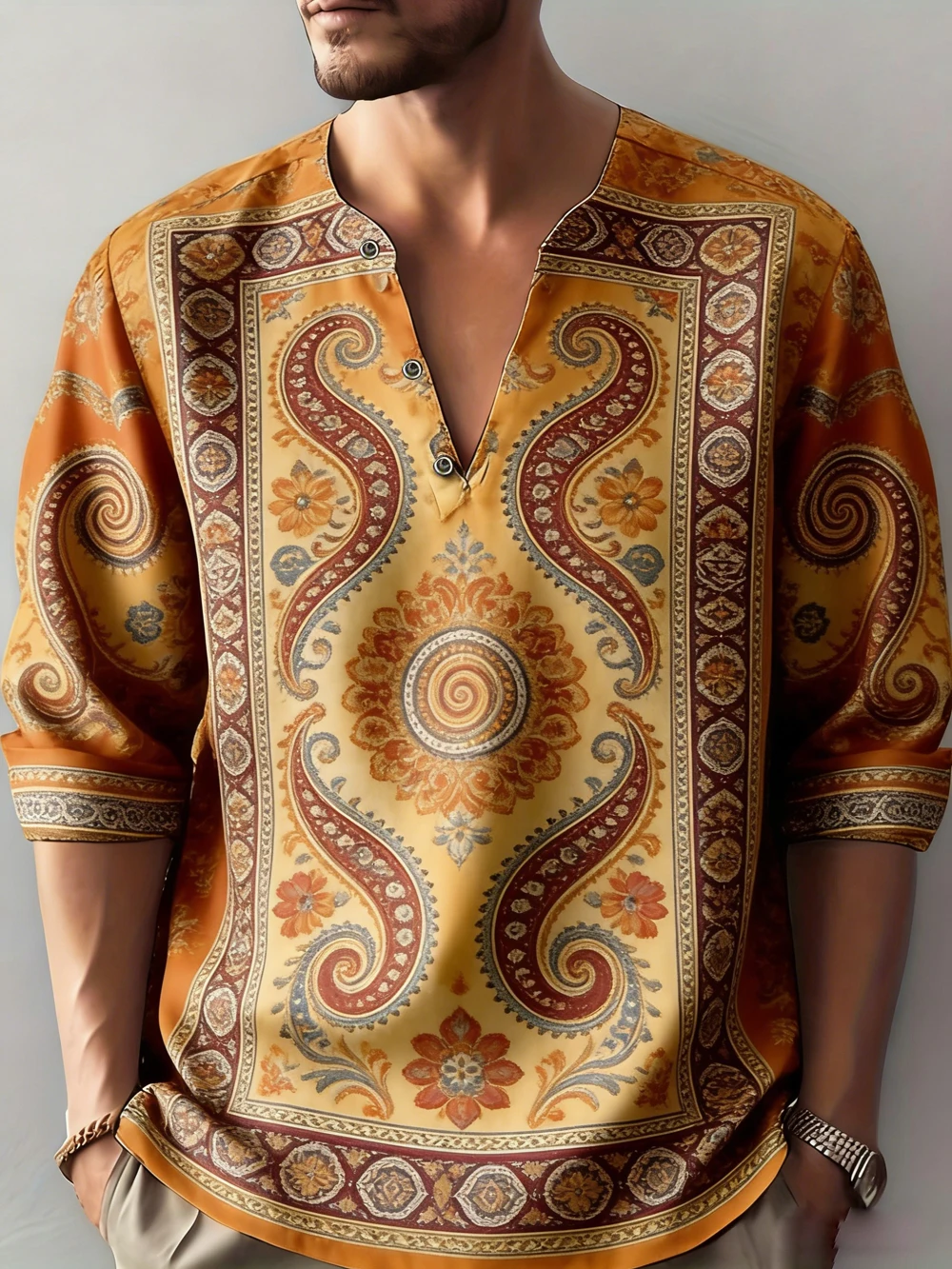 2026 Мужская новая оранжевая рубашка с 3D принтом в этническом стиле, гавайская тропическая уличная одежда для отдыха, мужская льняная рубашка с длинными рукавами
2026 Мужская новая оранжевая рубашка с 3D принтом в этническом стиле, гавайская тропическая уличная одежда для отдыха, мужская льняная рубашка с длинными рукавами