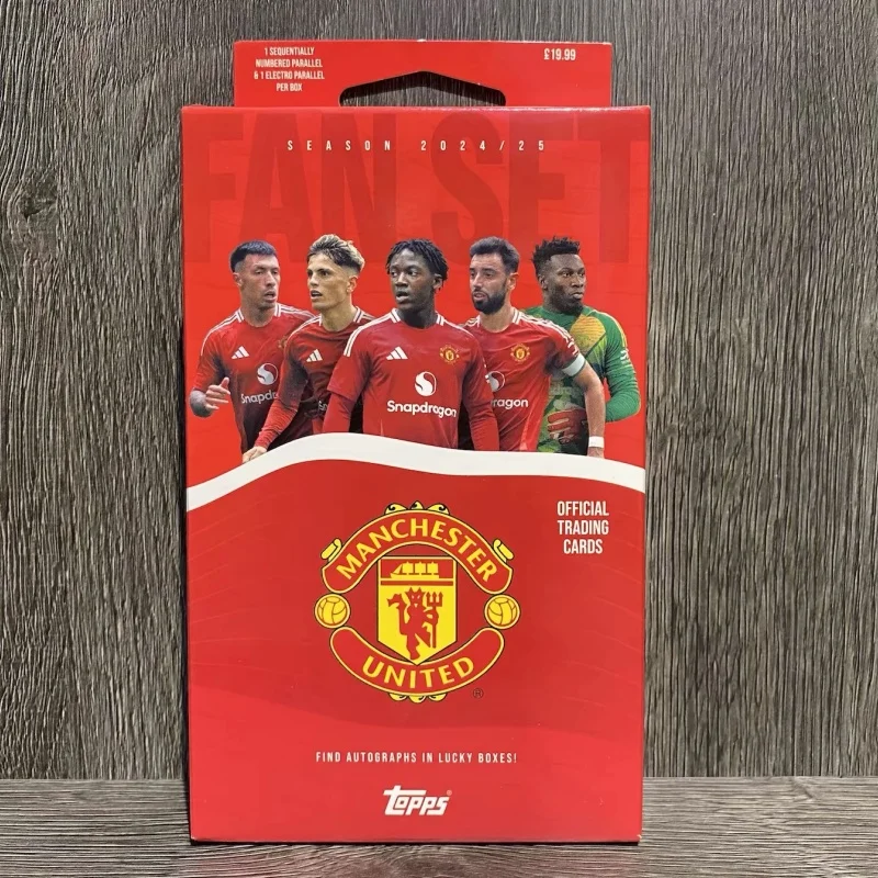 Genuine Hot Selling 2024-25 Topps Manchester United Fan Set Team Box Manchester United Team Box Numbered Card Guaranteed Gifts
Genuine Hot Selling 2024-25 Topps Manchester United Fan Set Team Box Manchester United Team Box Numbered Card Guaranteed Gifts