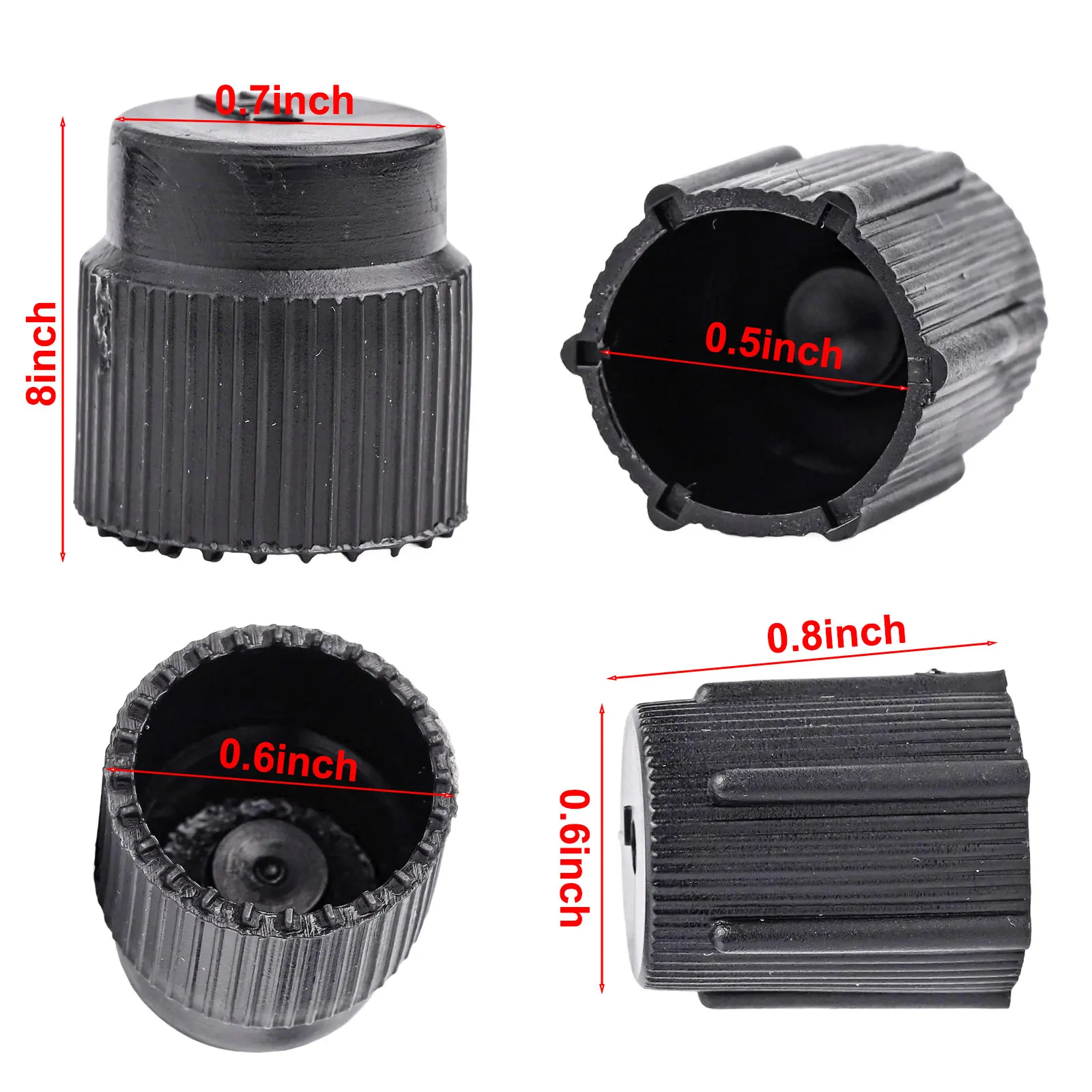 10Pcs H&L Pressure A/C Valve Cap Air Conditioning Service Tools High Low Side Port Cap Car Air Conditioner Accessories
10Pcs H&L Pressure A/C Valve Cap Air Conditioning Service Tools High Low Side Port Cap Car Air Conditioner Accessories