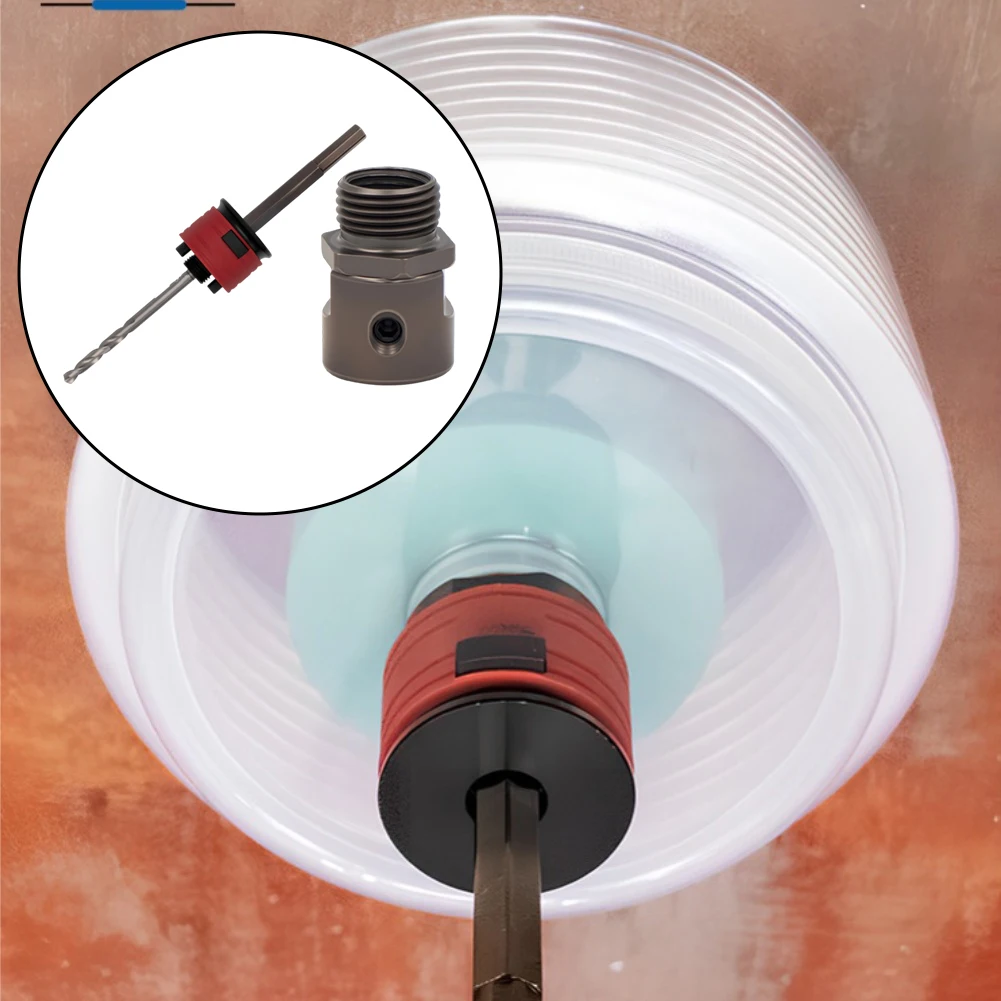 Quick-Release Hole Opener Wood Hole-Saw Drill Bit Extension Rod Connector Core Hole-Saw For Downlight Plasterboard Opening
Quick-Release Hole Opener Wood Hole-Saw Drill Bit Extension Rod Connector Core Hole-Saw For Downlight Plasterboard Opening