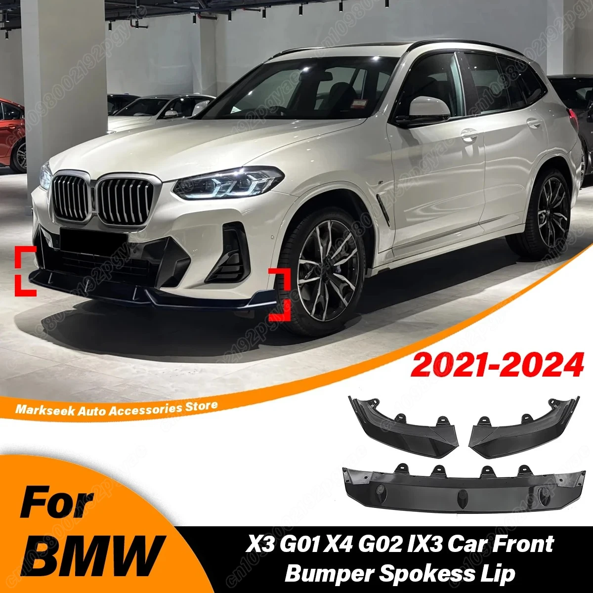 Для Bmw X3 G01 X4 G02 IX3 20d 30i 30d M40i M40d 2021 2022 2023 2024 Автомобильный передний бампер M Performance Splitter Lip Spoiler
Для Bmw X3 G01 X4 G02 IX3 20d 30i 30d M40i M40d 2021 2022 2023 2024 Автомобильный передний бампер M Performance Splitter Lip Spoiler
