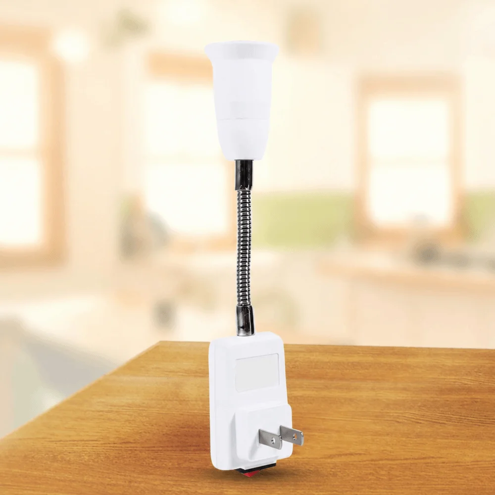 2pcs E27 Socket Adapter Flexible Gooseneck 360 Degrees Rotation Flexible Extension Adapter Aluminum Lamp Socket Extender
2pcs E27 Socket Adapter Flexible Gooseneck 360 Degrees Rotation Flexible Extension Adapter Aluminum Lamp Socket Extender