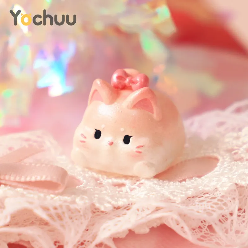 Pink Cat Themed Point Keycap Resin Custom Original Handmade Artisan Cute Keycaps for Mechanical Keyboard Accessories Gift DIY
Pink Cat Themed Point Keycap Resin Custom Original Handmade Artisan Cute Keycaps for Mechanical Keyboard Accessories Gift DIY