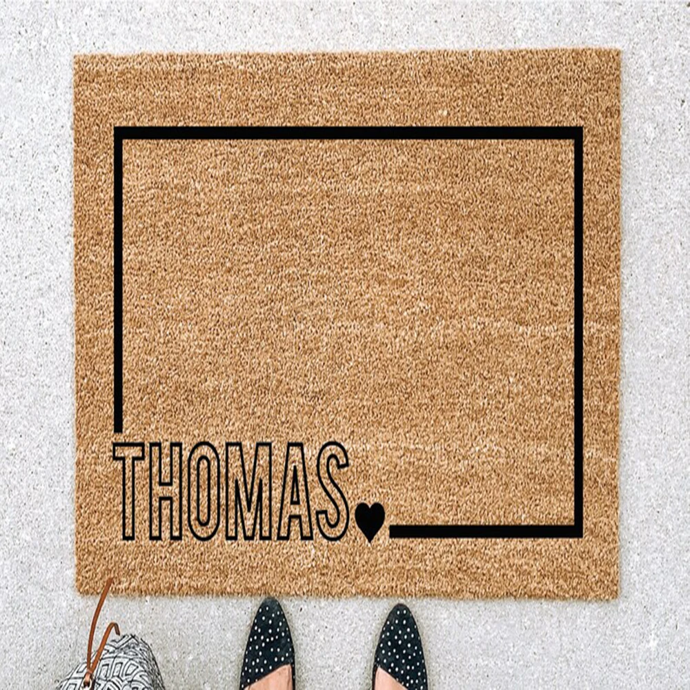Custom Wedding Gift Doormat Personalized Family Name Welcome Mat Durable Anti Slip Rug Housewarming Gift For Couples Front Door
Custom Wedding Gift Doormat Personalized Family Name Welcome Mat Durable Anti Slip Rug Housewarming Gift For Couples Front Door