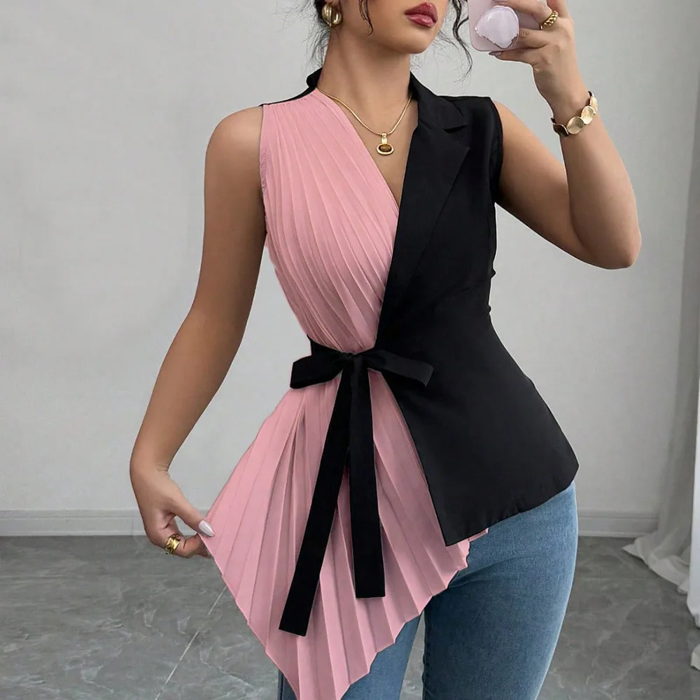 Women's Western Style Suit Set for Women's 2026 Summer New Fashionable Suit Shorts Temperament Elegant Sexy Top
Women's Western Style Suit Set for Women's 2026 Summer New Fashionable Suit Shorts Temperament Elegant Sexy Top