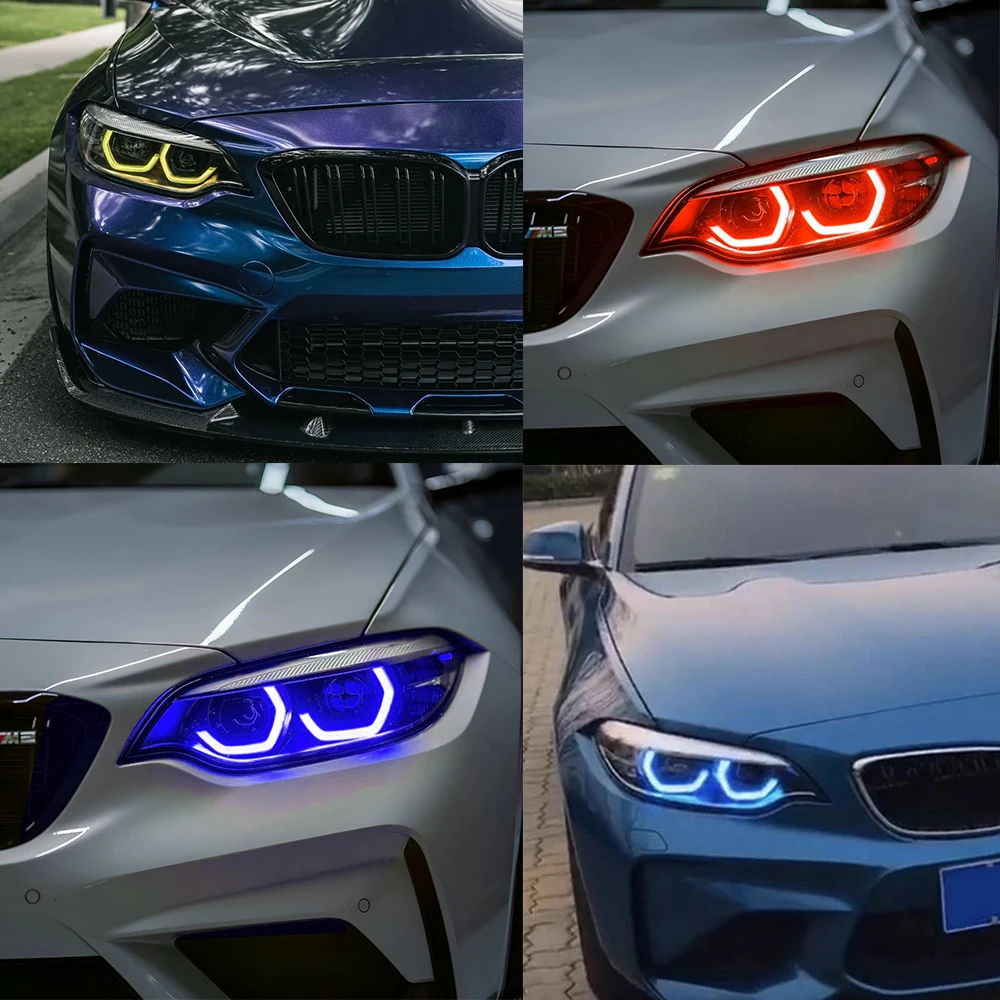 Дневные ходовые огни «глаза ангела» для BMW 2 серии F23 F22 M2 F87, желтые, красные, синие, суперъяркие огни
Дневные ходовые огни «глаза ангела» для BMW 2 серии F23 F22 M2 F87, желтые, красные, синие, суперъяркие огни