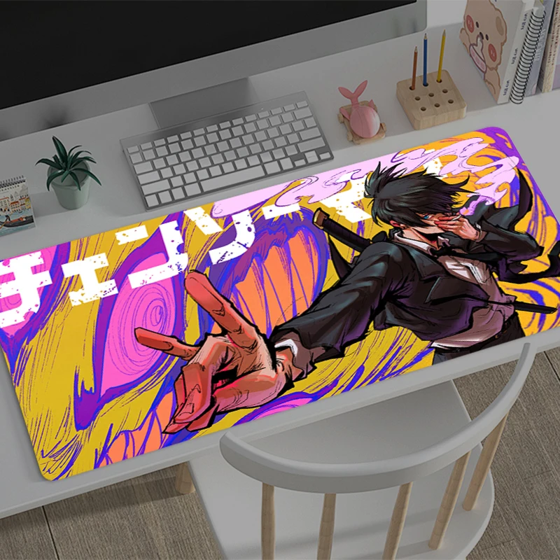 Mouse pad Large Chainsaw Man Hayakawa Aki rubber keyboard mouse carpet anti-slip gamer mouse pad coaster PC HD Anime Mousepad
Mouse pad Large Chainsaw Man Hayakawa Aki rubber keyboard mouse carpet anti-slip gamer mouse pad coaster PC HD Anime Mousepad