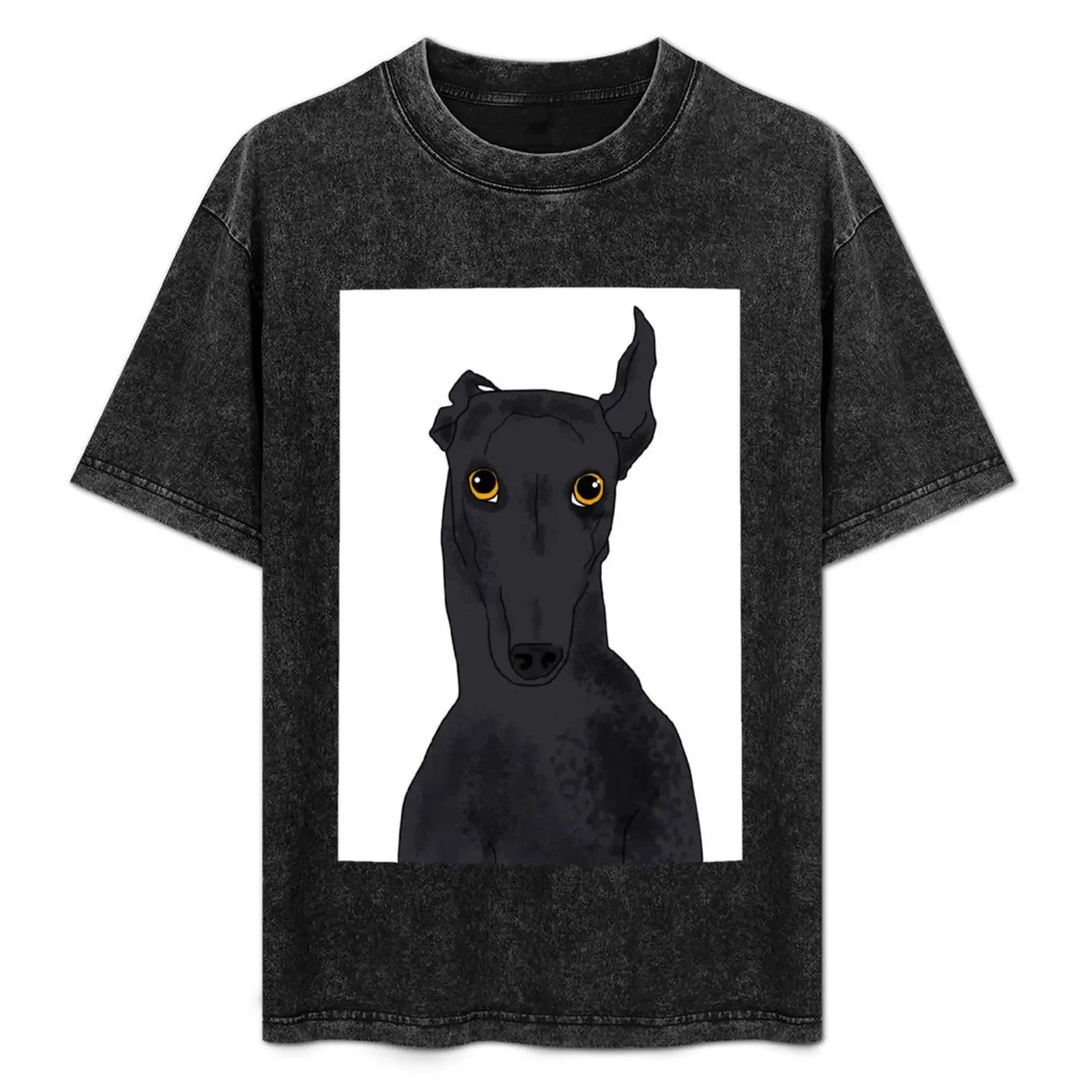 The listening Greyhound T-Shirt Casual Streetwear Short Sleeve Tee
The listening Greyhound T-Shirt Casual Streetwear Short Sleeve Tee