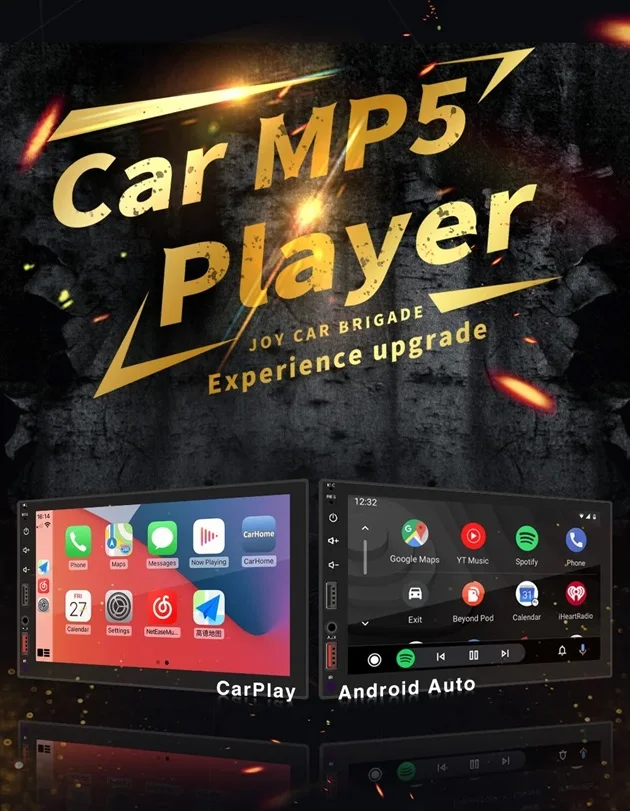 HENMALL Car Multimedia Player 70X2S 7 Inch Auto Radio Universal Wired CarPlay Dual Usb Streering Wheel Controls
HENMALL Car Multimedia Player 70X2S 7 Inch Auto Radio Universal Wired CarPlay Dual Usb Streering Wheel Controls