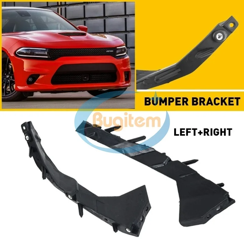 A Set Left & Right Side Front Bumper Bracket 68226532AA 68226533AA CH1043111 CH1042111 For Dodge Charger 2015-2021
A Set Left & Right Side Front Bumper Bracket 68226532AA 68226533AA CH1043111 CH1042111 For Dodge Charger 2015-2021