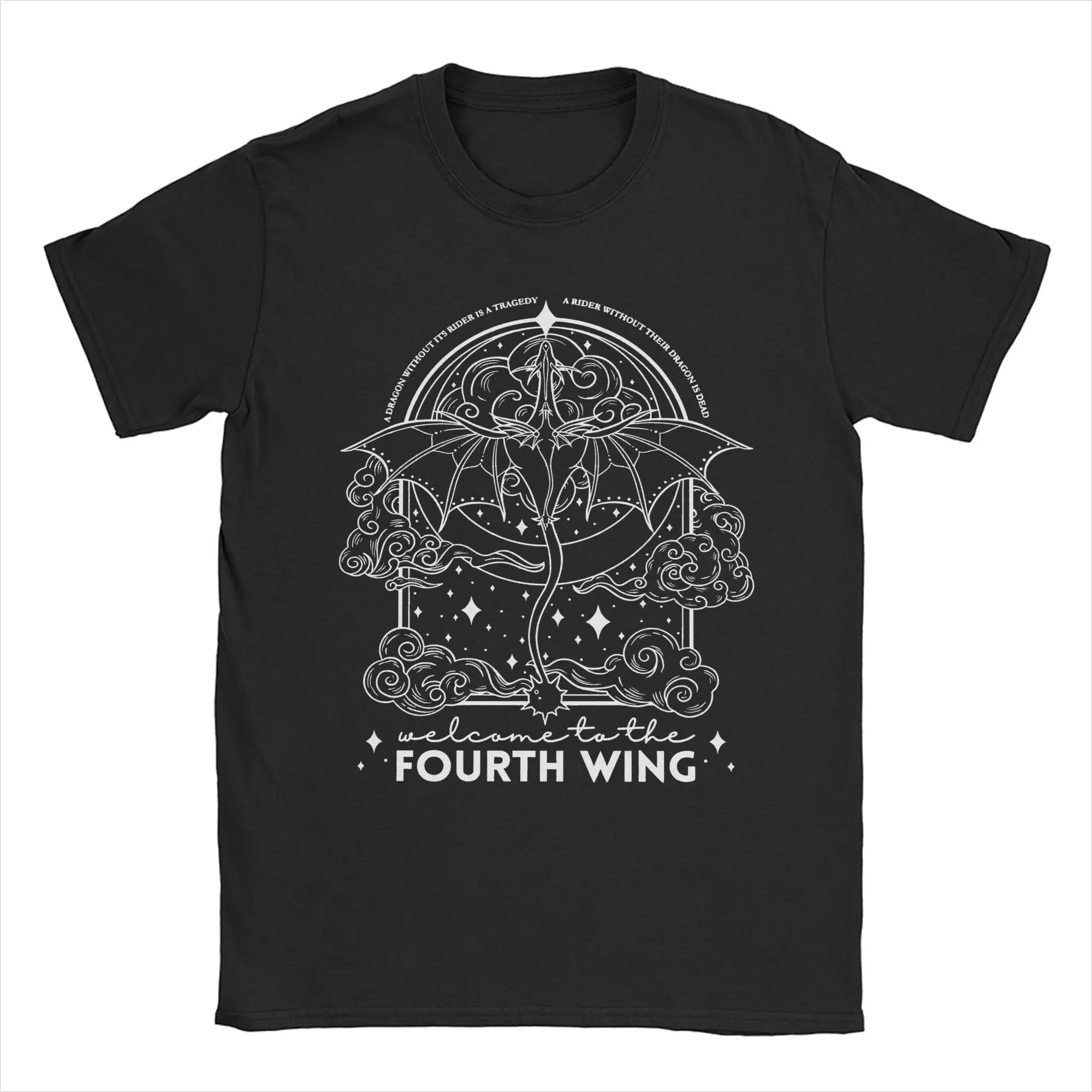 Basgiath War College T-Shirt For Men Women Cotton Tops Hip Hop Welcome to the Fourth Wing O-neck Short Sleeve
Basgiath War College T-Shirt For Men Women Cotton Tops Hip Hop Welcome to the Fourth Wing O-neck Short Sleeve