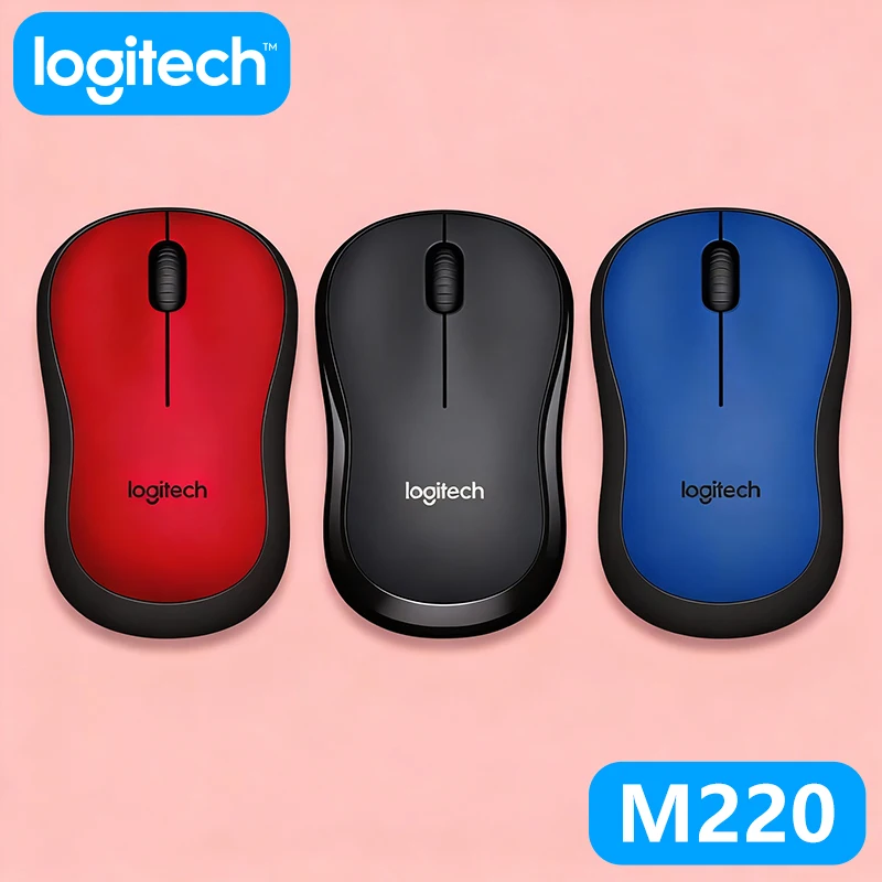 Беспроводная бесшумная мышь Logitech M220, высококачественная оптическая мышь 2,4 ГГц, эргономичная форма, для Mac OS/Windows 10/8/7
Беспроводная бесшумная мышь Logitech M220, высококачественная оптическая мышь 2,4 ГГц, эргономичная форма, для Mac OS/Windows 10/8/7