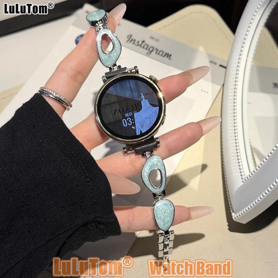 Роскошный ремешок-браслет во французском стиле для Samsung Galaxy Watch 7 6 5 4 44 мм 40 мм Huawei GT5 Pro 42/46 мм 18/20/22 мм женский металлический ремешок
Роскошный ремешок-браслет во французском стиле для Samsung Galaxy Watch 7 6 5 4 44 мм 40 мм Huawei GT5 Pro 42/46 мм 18/20/22 мм женский металлический ремешок