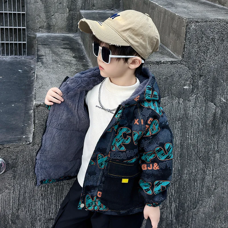 Утепленная джинсовая куртка для мальчиков: новая коллекция, осенне-зимняя одежда для детей, модная хлопковая одежда для малышей
Утепленная джинсовая куртка для мальчиков: новая коллекция, осенне-зимняя одежда для детей, модная хлопковая одежда для малышей