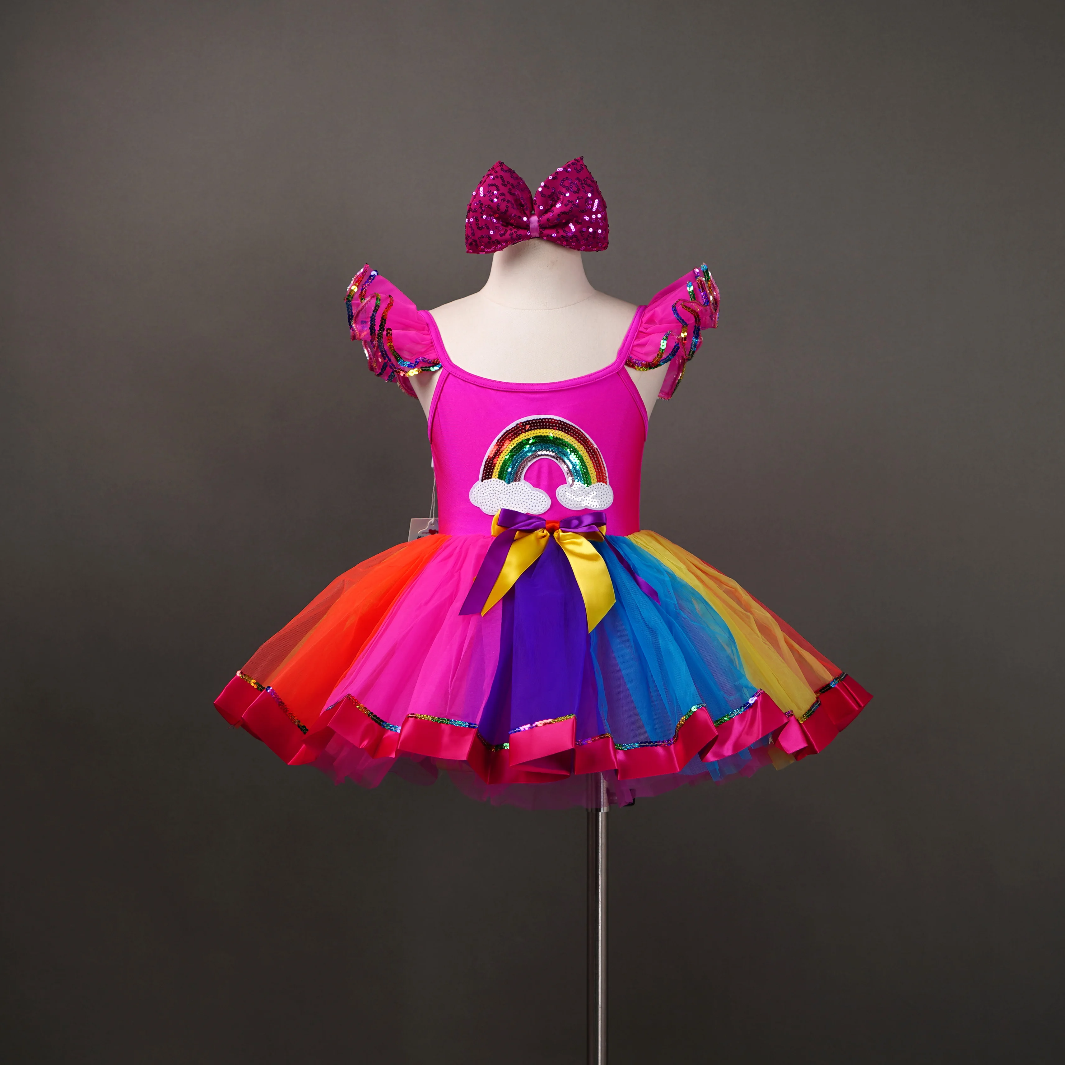 Rainbow dance costume kids recital dance costume
Rainbow dance costume kids recital dance costume