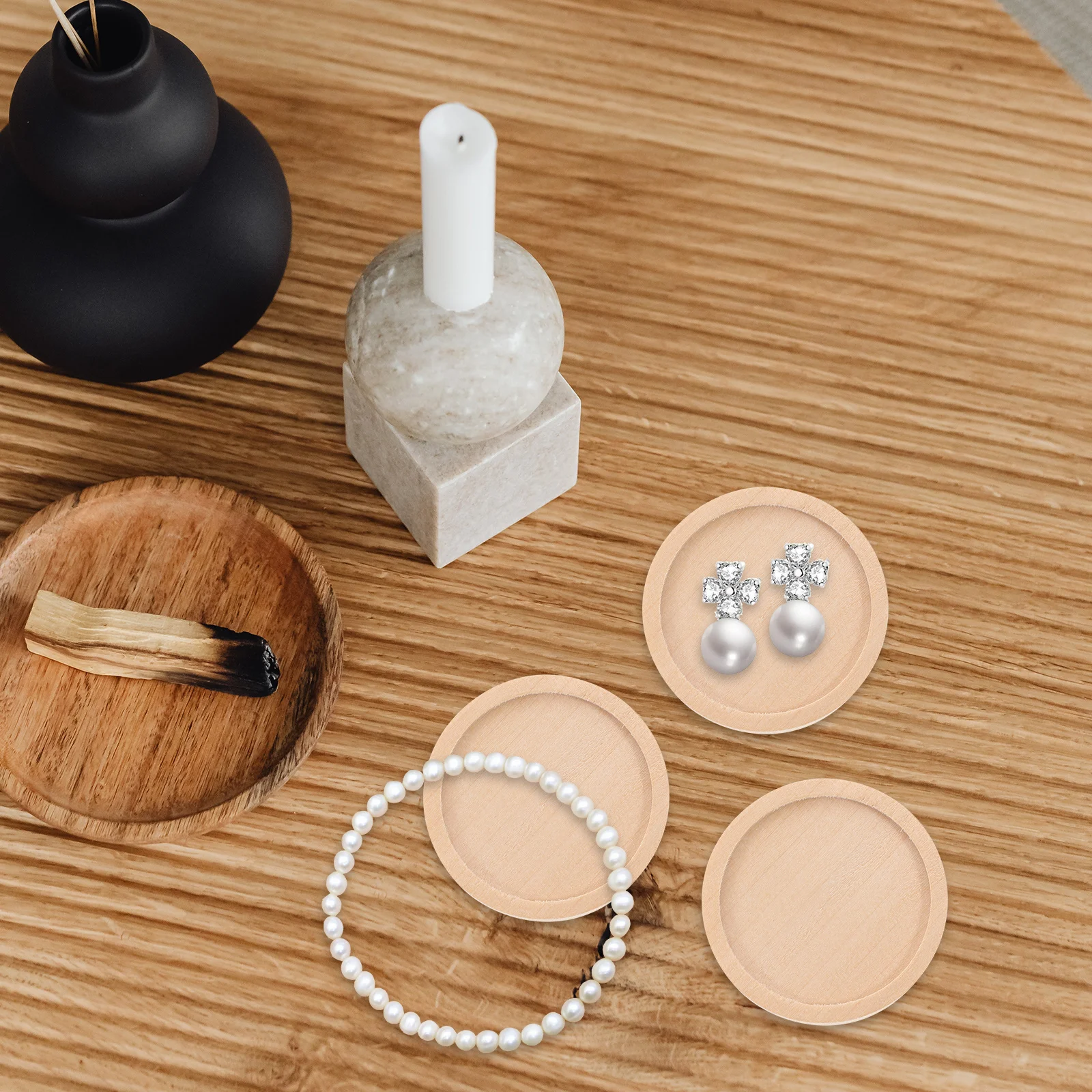 50Pcs Wood Round Pendant Base Trays Handmade Jewelry Supplies Craft Making Accessories 30mm Outer Diameter 25mm Inner Diameter
50Pcs Wood Round Pendant Base Trays Handmade Jewelry Supplies Craft Making Accessories 30mm Outer Diameter 25mm Inner Diameter