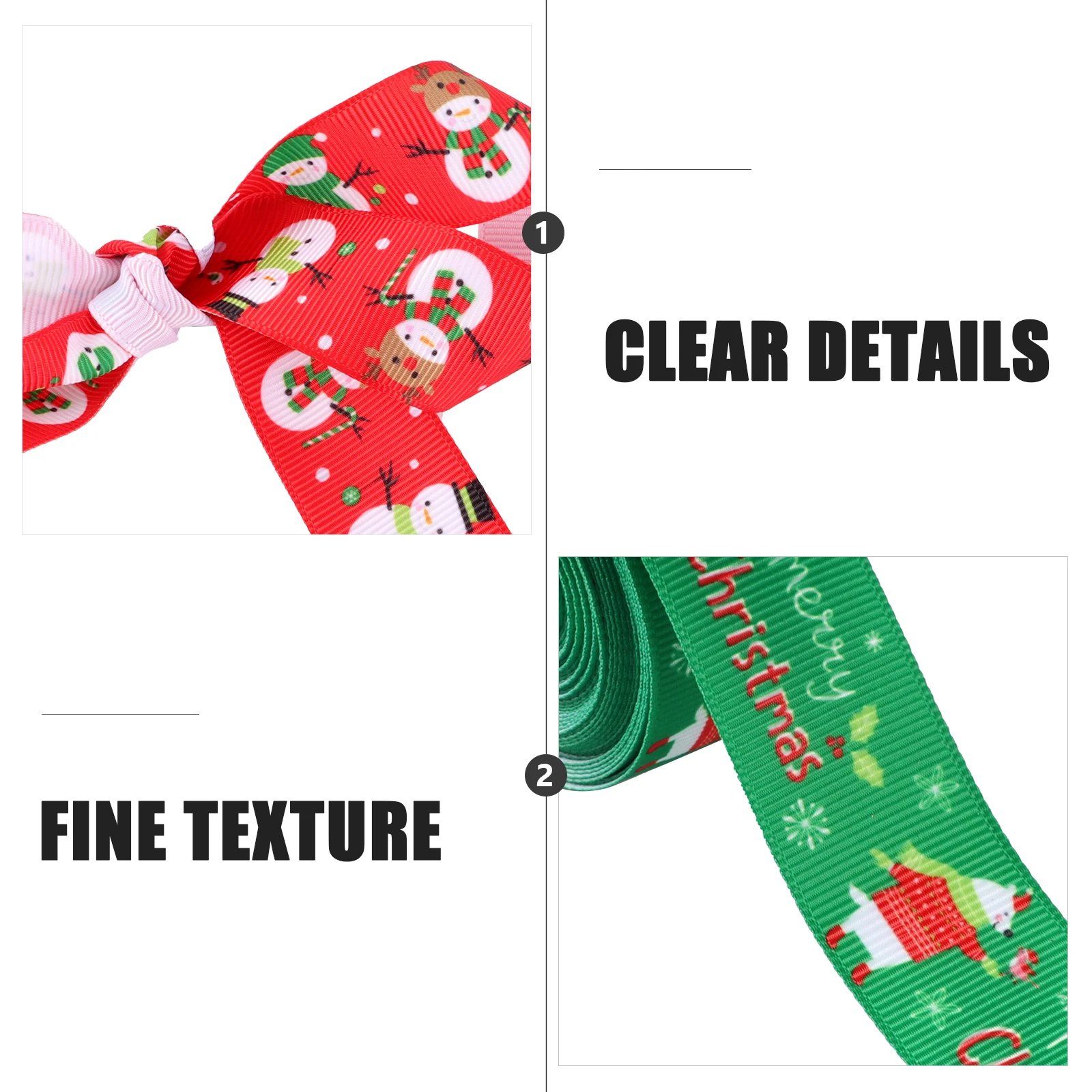 4PCS Christmas Durable Reusable Festival Ribbon for Gift Wrapping Birthday Flowers Pack Rib Cakes Holiday Supplies
4PCS Christmas Durable Reusable Festival Ribbon for Gift Wrapping Birthday Flowers Pack Rib Cakes Holiday Supplies