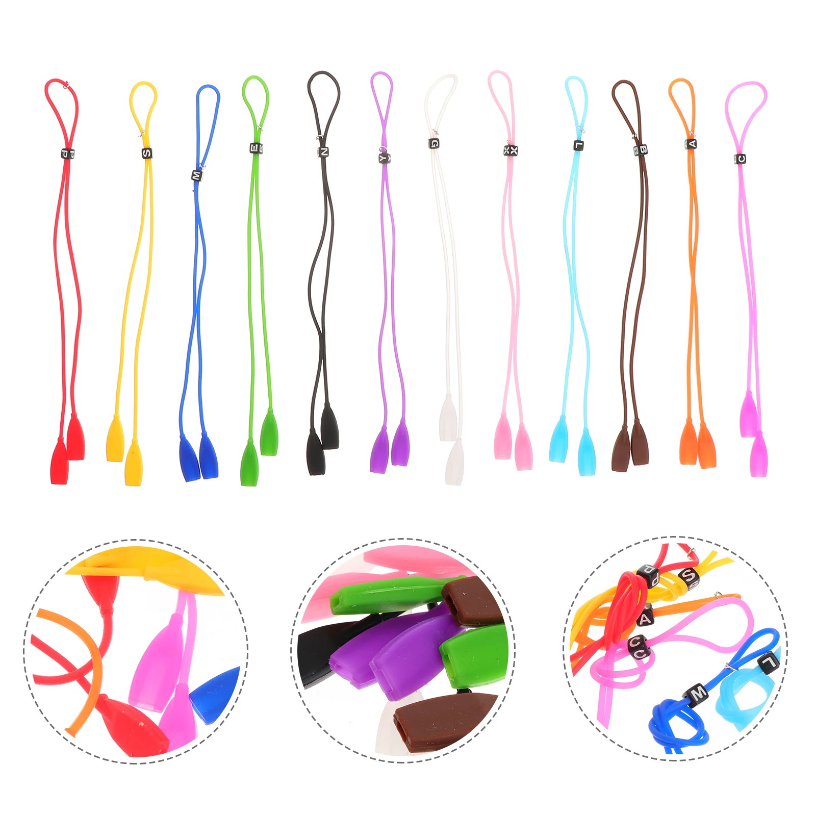 12 Pcs Non Slip Premium Eyewear Retainer Strap Durable Glasses Holder Cord Child Anti Slip Lightweight
12 Pcs Non Slip Premium Eyewear Retainer Strap Durable Glasses Holder Cord Child Anti Slip Lightweight