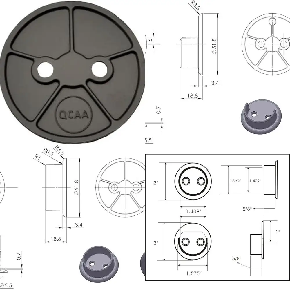 Sturdy Metal Pole Sockets, 1-3/8, Matte Black, 12 Sets, Taiwan-Made
Sturdy Metal Pole Sockets, 1-3/8, Matte Black, 12 Sets, Taiwan-Made