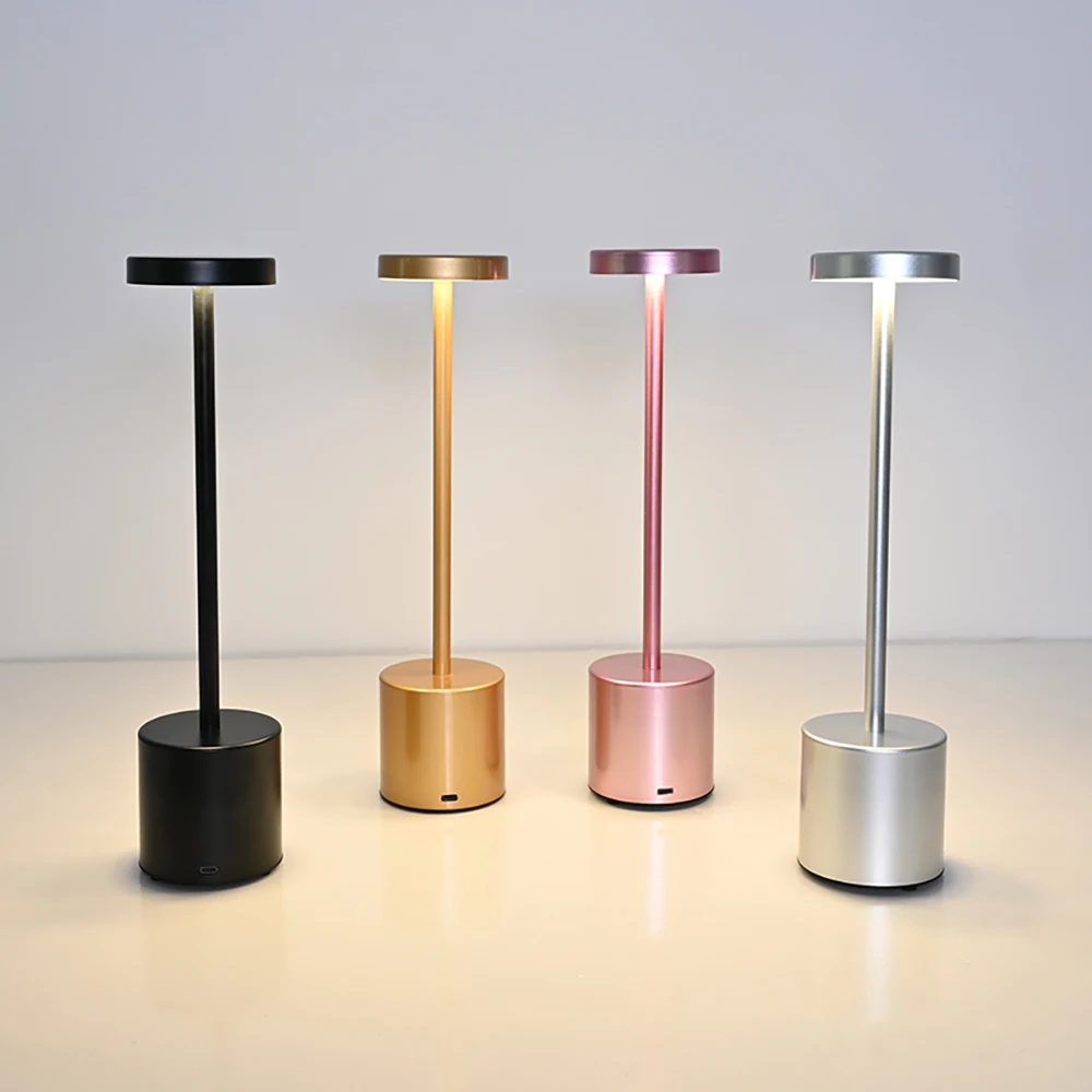Modern bar led rechargeable table lamp simple bedroom restaurant cordless desk lamp european
Modern bar led rechargeable table lamp simple bedroom restaurant cordless desk lamp european