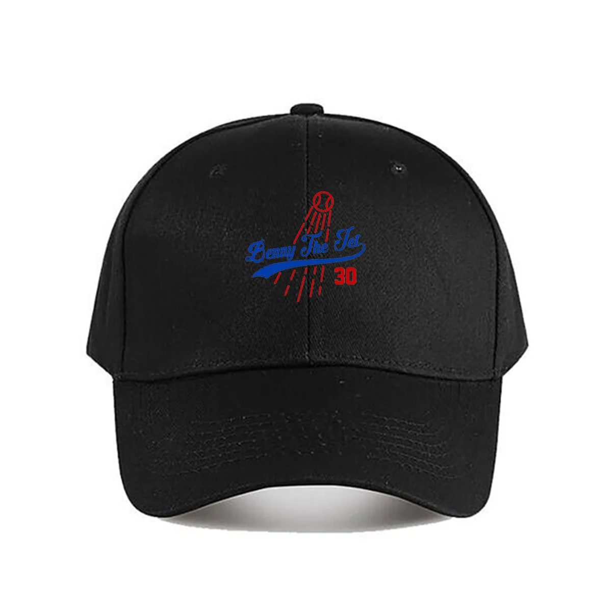 Benny the Jet2D Baseball Cap - Adjustable Snapback Hat with Bold Red & Blue Graphic, Lightweight Textile Fabric for Sports, Casu
Benny the Jet2D Baseball Cap - Adjustable Snapback Hat with Bold Red & Blue Graphic, Lightweight Textile Fabric for Sports, Casu