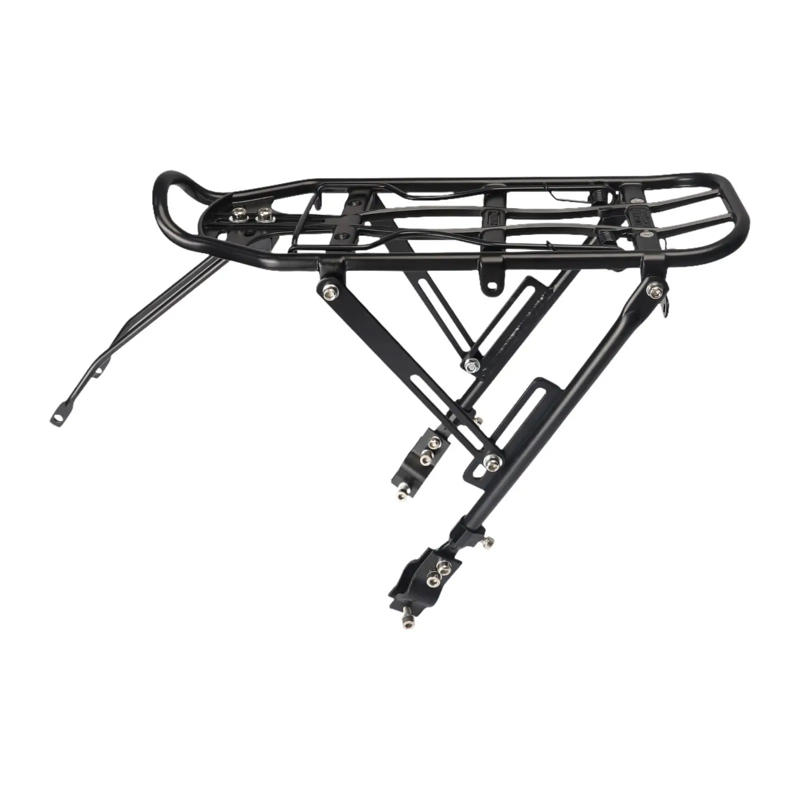 Mountain Bike Rear Cargo Rack Adjustable Portable Touring Carrier Aluminum Alloy Carrier Rack for Road Bike Travel Folding Bike
Mountain Bike Rear Cargo Rack Adjustable Portable Touring Carrier Aluminum Alloy Carrier Rack for Road Bike Travel Folding Bike