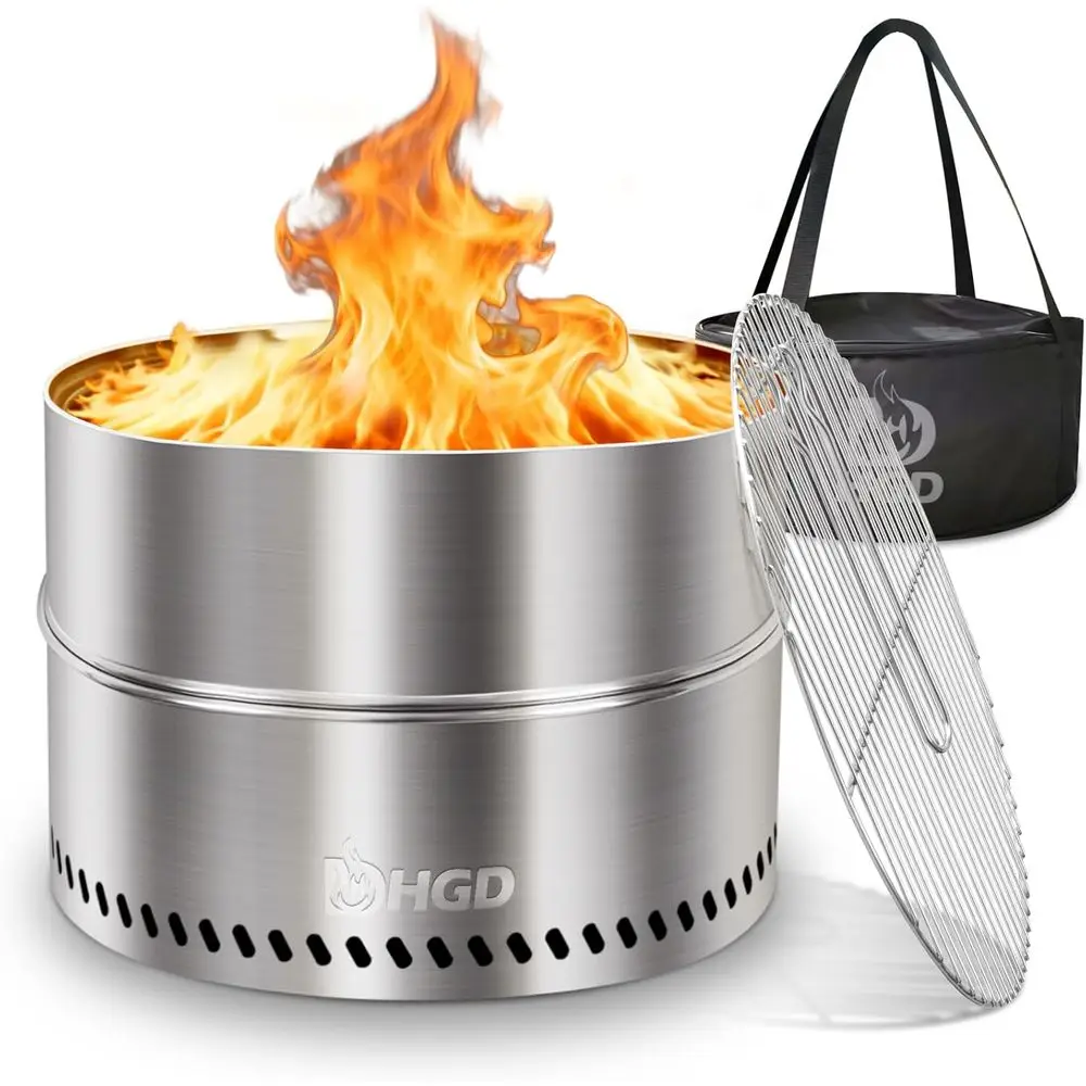 20 Inch Outdoor Portable Wood Burning Smoker Pit for Camping, Easy Setup, Compact Storage, Ideal for Backyard & Patio Use
20 Inch Outdoor Portable Wood Burning Smoker Pit for Camping, Easy Setup, Compact Storage, Ideal for Backyard & Patio Use