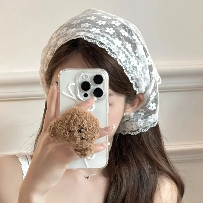 Милый кружевной платок-повязка для волос в корейском стиле INS, летний треугольный платок, модный милый аксессуар для волос
Милый кружевной платок-повязка для волос в корейском стиле INS, летний треугольный платок, модный милый аксессуар для волос