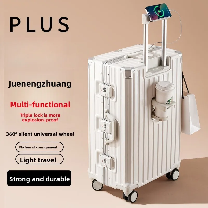 2025 New Touring Luggage Case Durable Thickened Three Lock TSA Travel Suitcase for Men Women Sale Safe Tough Skin Suitcases
2025 New Touring Luggage Case Durable Thickened Three Lock TSA Travel Suitcase for Men Women Sale Safe Tough Skin Suitcases