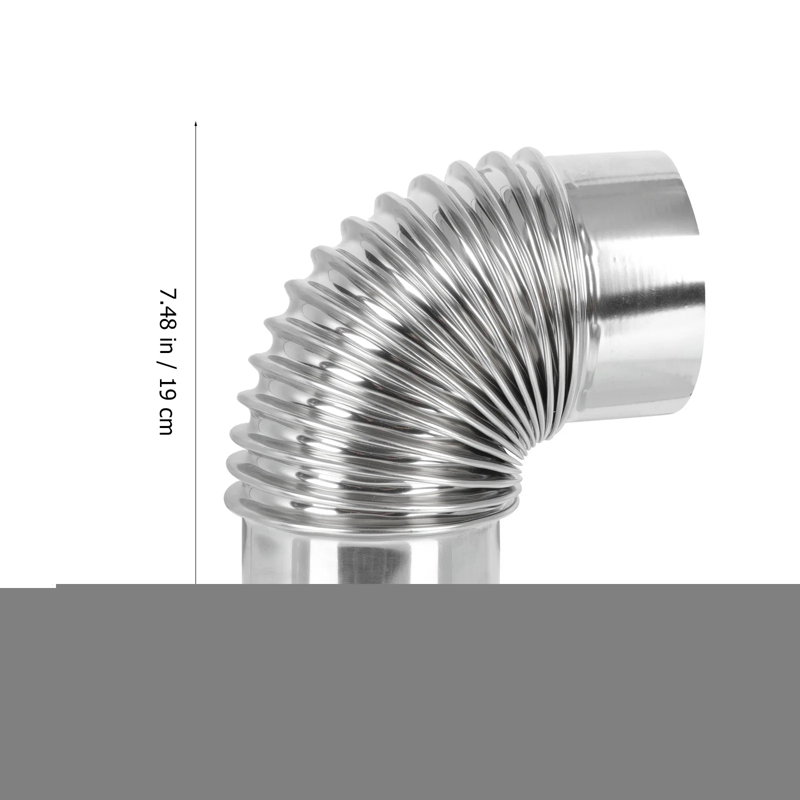 Stainless Steel Chimney 10cm Flue Pipe Elbow Durable Smooth Easy Install Fireplace Home Garden Vent Hose Exhaust Tube Flexible
Stainless Steel Chimney 10cm Flue Pipe Elbow Durable Smooth Easy Install Fireplace Home Garden Vent Hose Exhaust Tube Flexible